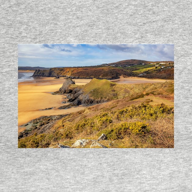 Three Cliffs Bay, Gower by dasantillo